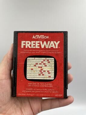 Freeway Game Cartridge Atari 2600 Tested Vintage 1981